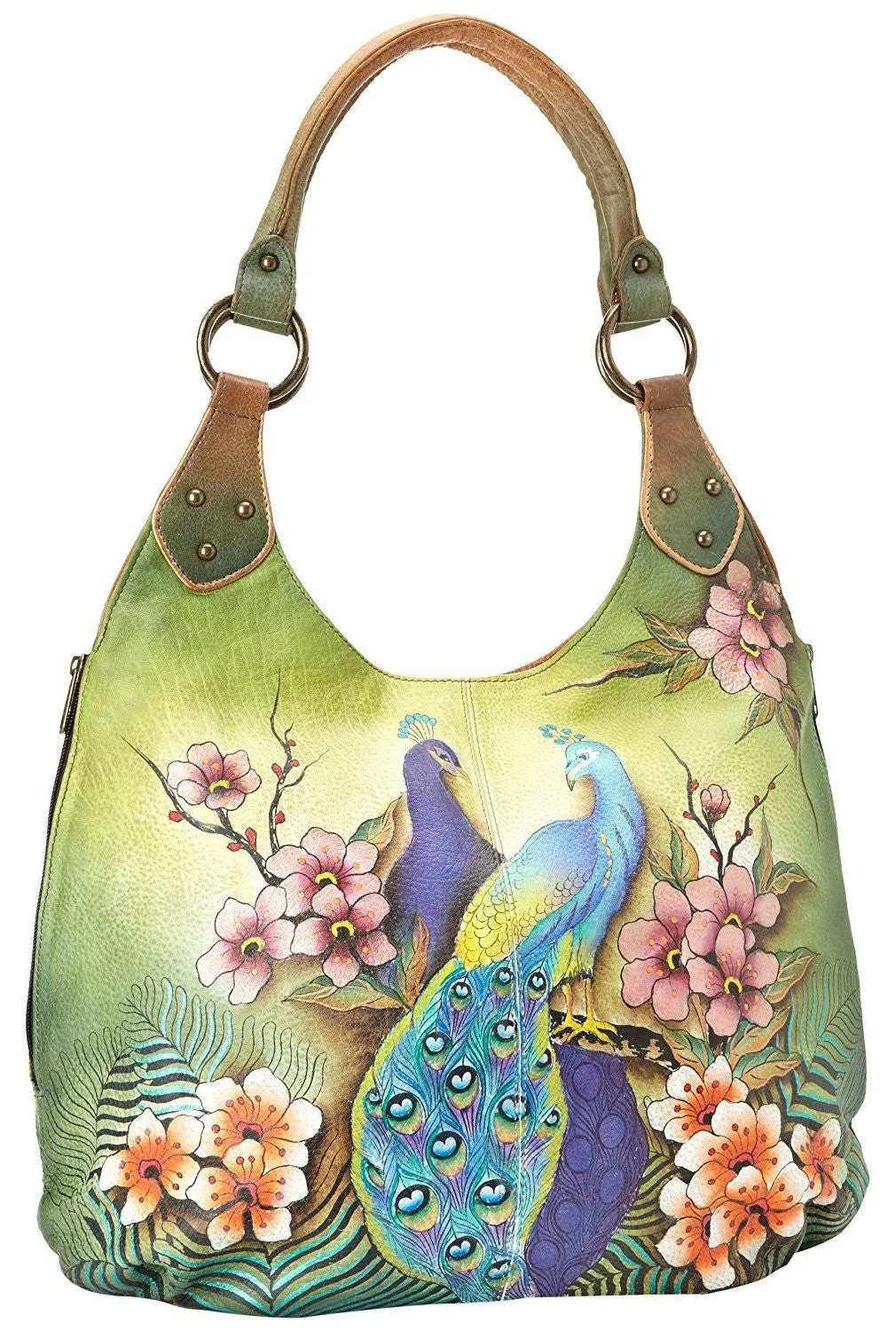 Large Efficient global logistics Bag by Shoulder Anuschka Highly-rated Leather Hobo Leather