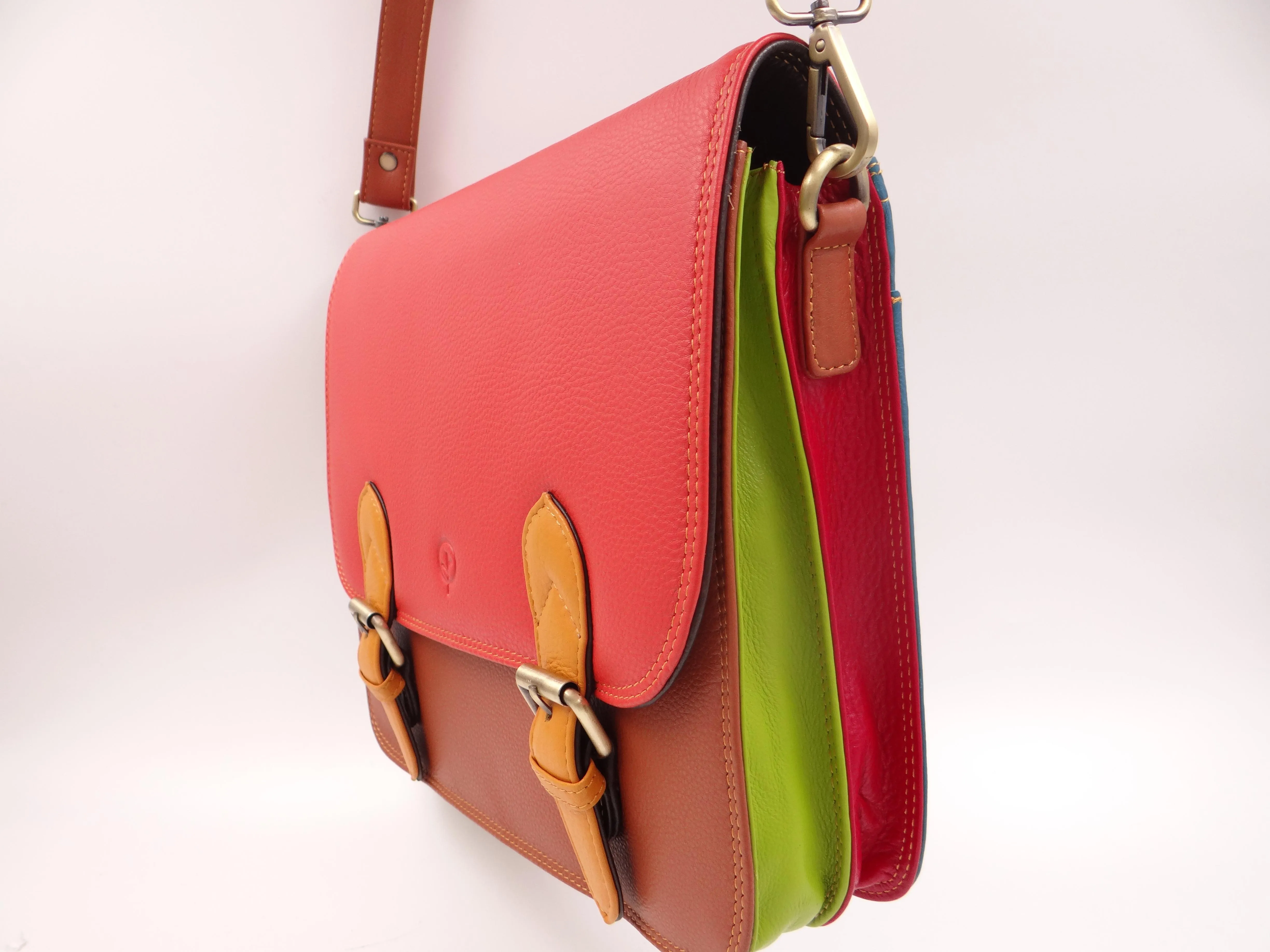 Large Old School Multi Satchel