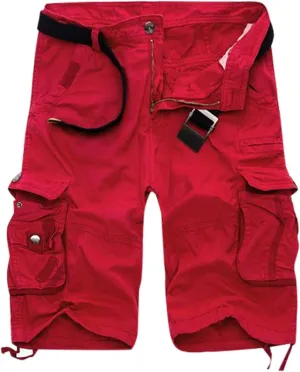 LCMTWX Men's Cargo Shorts with Multi-Pocket and Fashion Summer Leisure Pants Overalls Men's Pants Men Cargo Shorts with