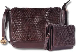 Leather Crossbody bag & Wallets for Women, Small Wallet for Ladies Zipper Coin Purse