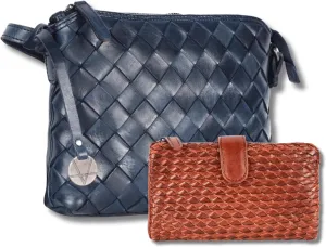 Leather Crossbody bag & Wallets for Women, Wallet for Ladies Zipper Coin Purse