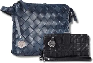 Leather Crossbody bag & Wallets for Women, Wallet for Ladies Zipper Coin Purse
