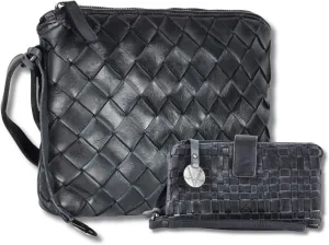 Leather Crossbody bag & Wallets for Women, Wallet for Ladies Zipper Coin Purse