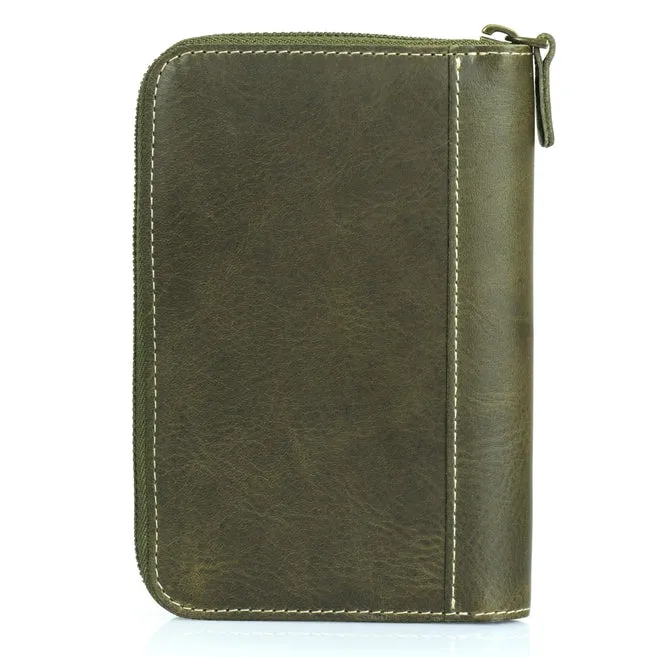 Leather Padfolio with Pencil Holder