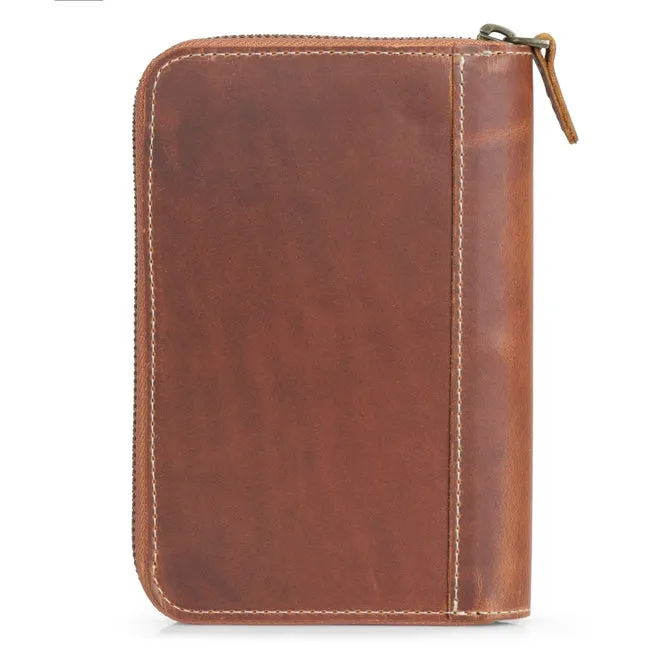 Leather Padfolio with Pencil Holder