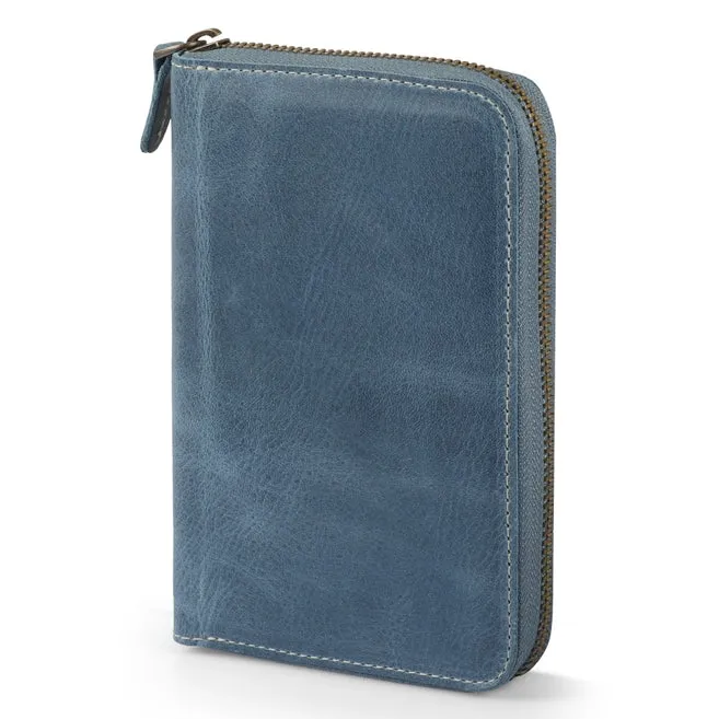 Leather Padfolio with Pencil Holder