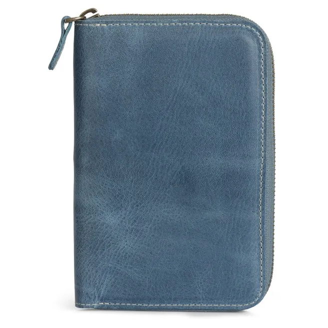 Leather Padfolio with Pencil Holder
