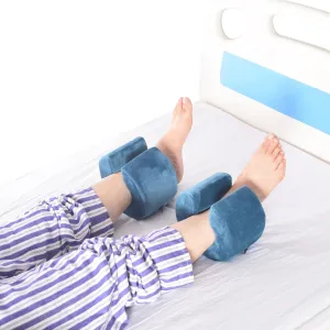 Leg Elevation Pillow Foot Ankle Protector Cushion Foot Foam Elevator Anti-Bedsore Zipper Removable Cover Foot Elevation Pillow Wedge Leg Elevation Support Pad Preventing from Ulcers & Sores & Pressure