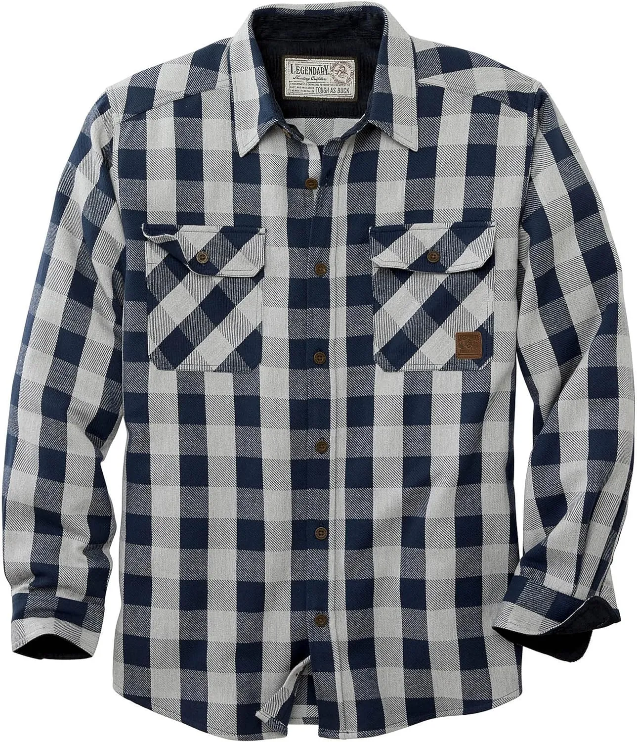Legendary Whitetails Men's Tough as Buck Heavyweight Flannel Shirt