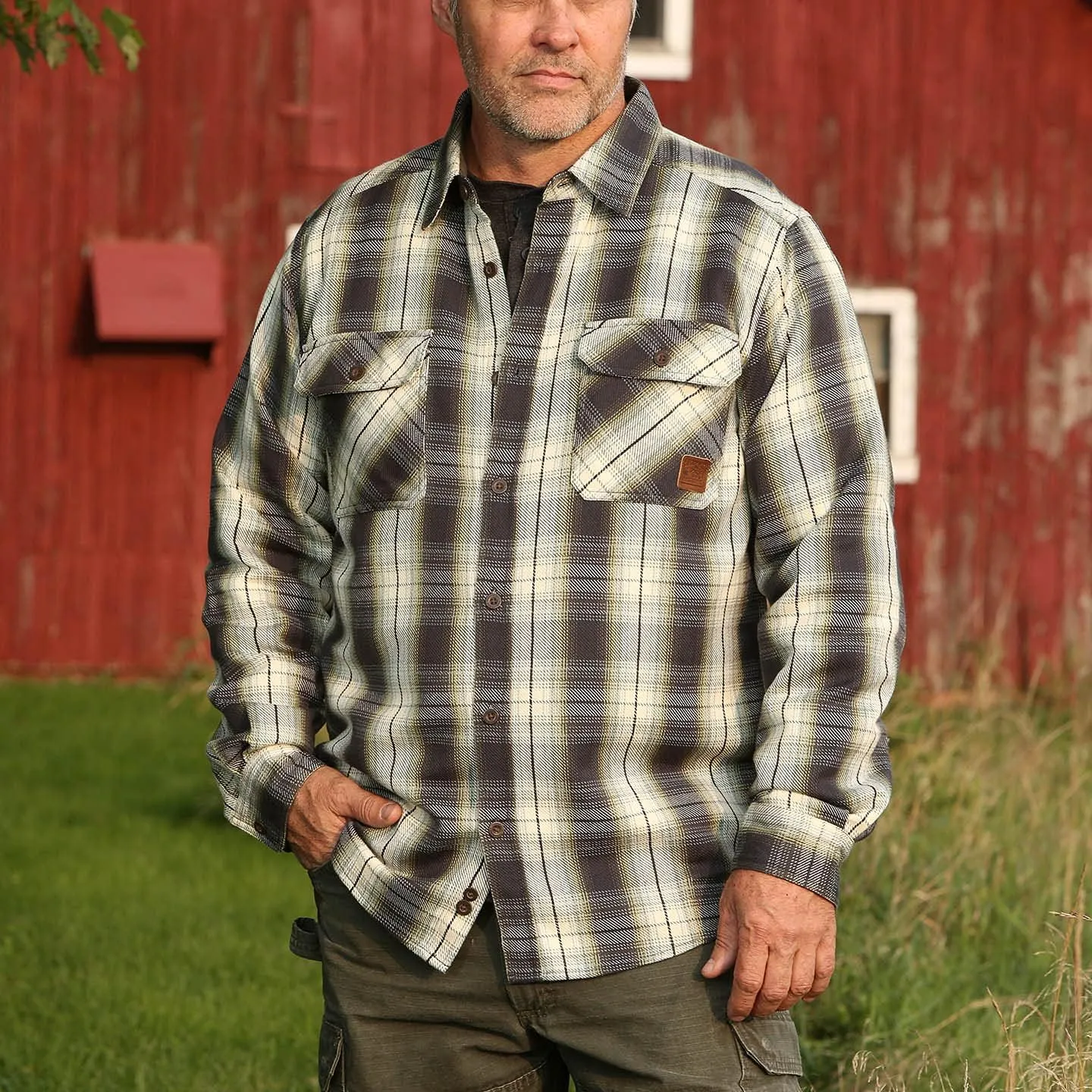 Legendary Whitetails Men's Tough as Buck Heavyweight Flannel Shirt