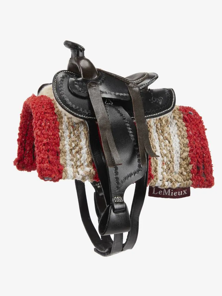 LeMieux Toy Pony Western Saddle Black One Size