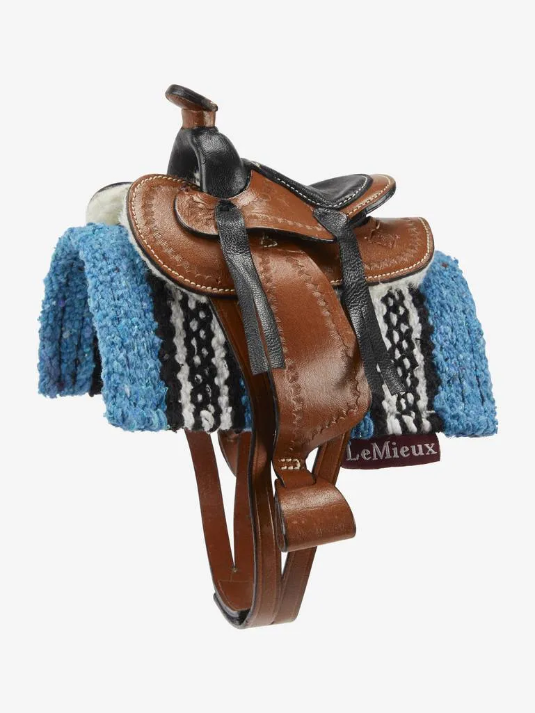 LeMieux Toy Pony Western Saddle Tan One Size
