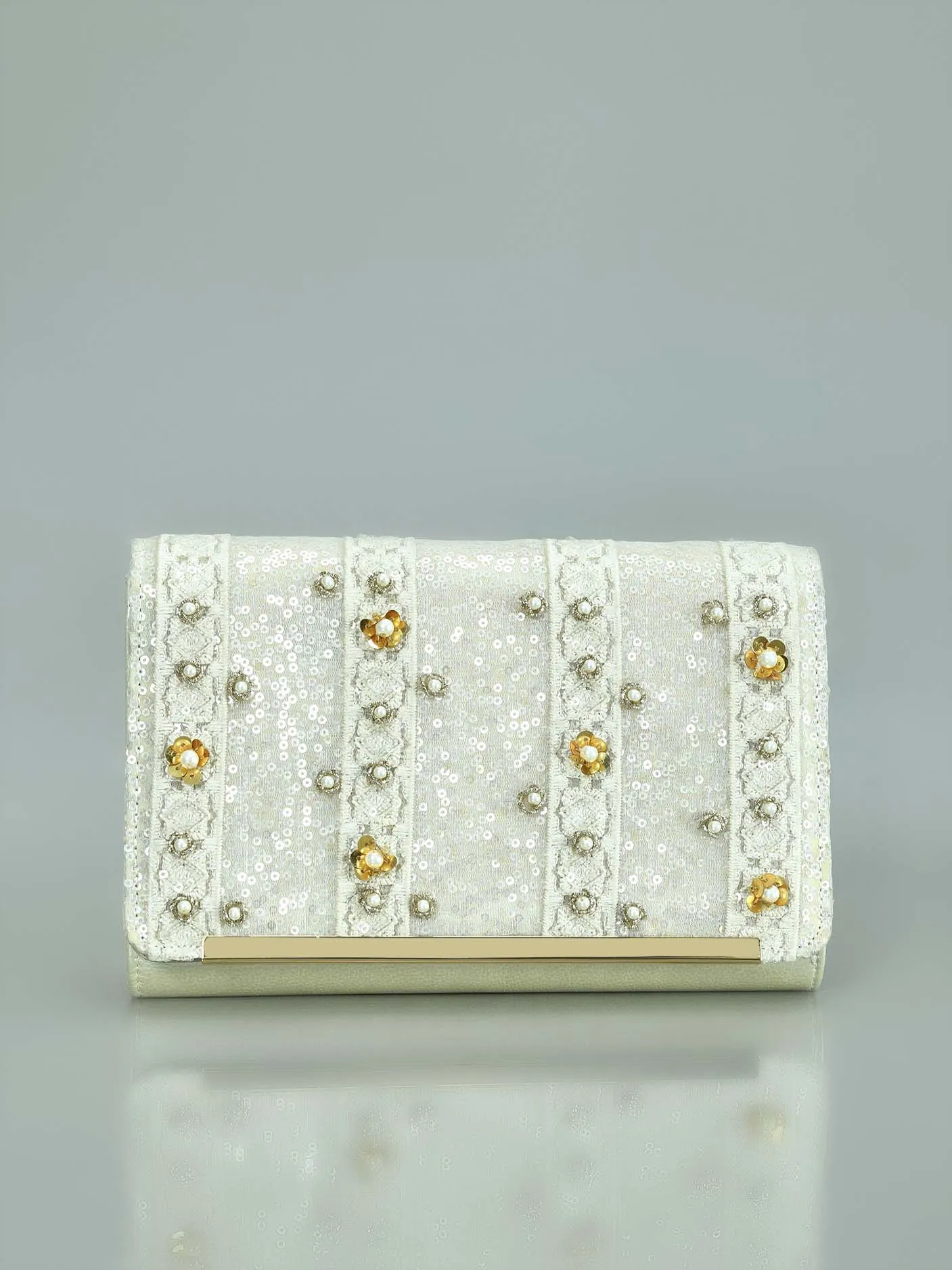 Limelight - Embellished Clutch