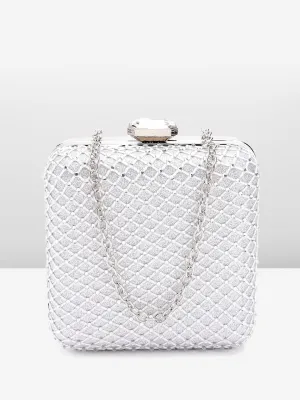 Lino Perros Embellished Party Box Clutch
