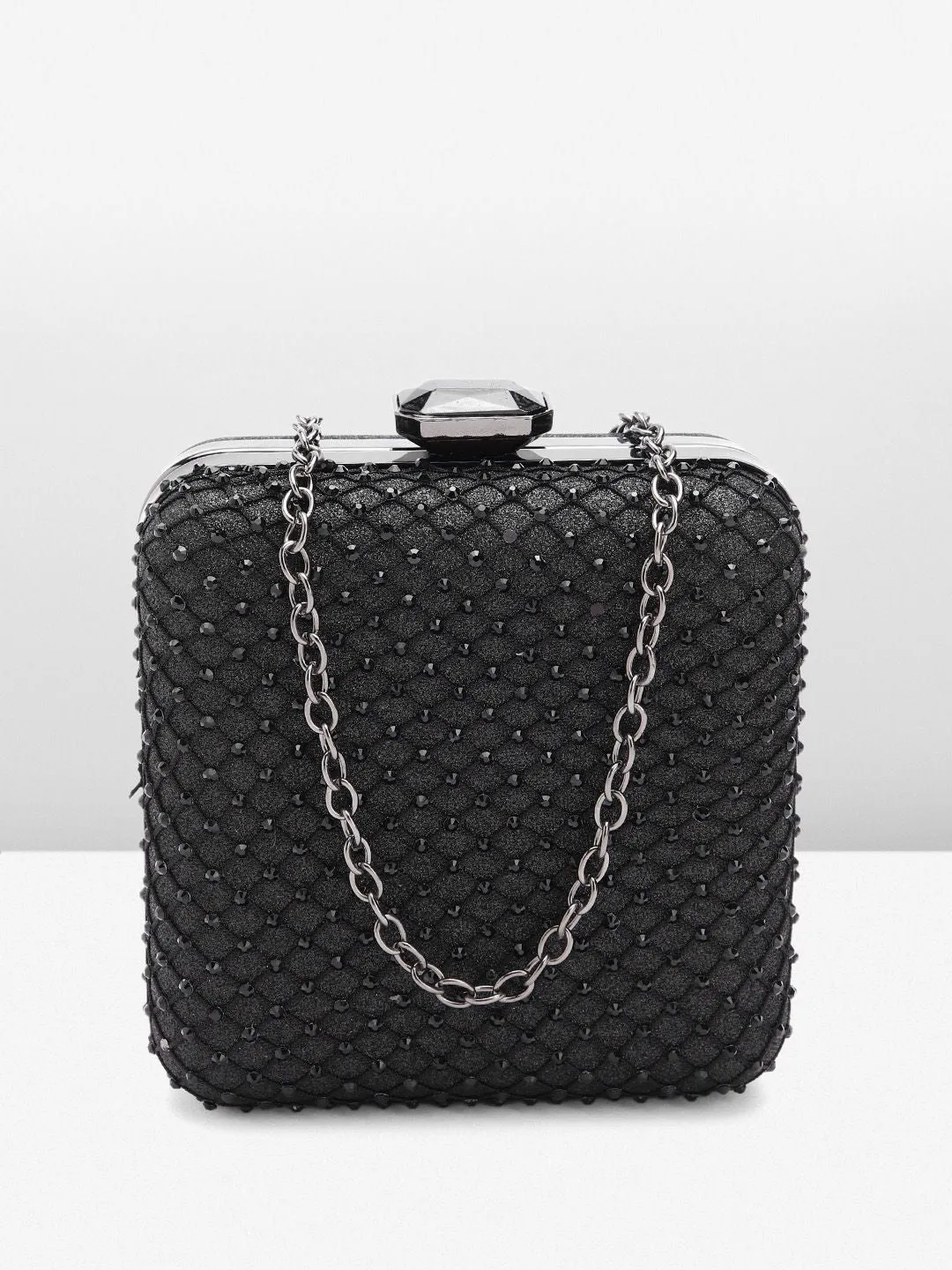 Lino Perros Embellished Party Box Clutch