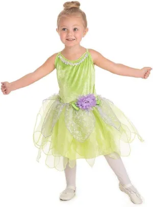 Little Adventures Tinkerbell Fairy Dress Up Costume (Medium Age 3-5) - Machine Washable Child Pretend Play and Party Dress with No Glitter