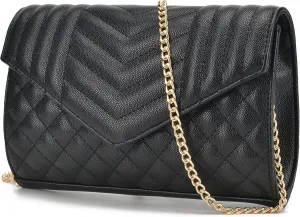 lola mae Clutch Bag Evening Purse Chain Shoulder Crossbody Strap