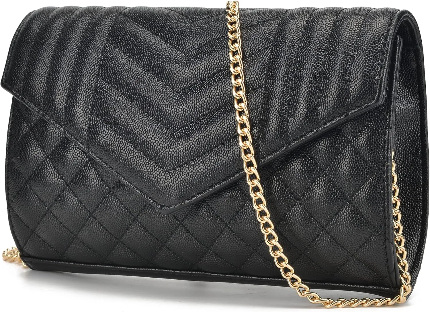 lola mae Clutch Bag Evening Purse Chain Shoulder Crossbody Strap