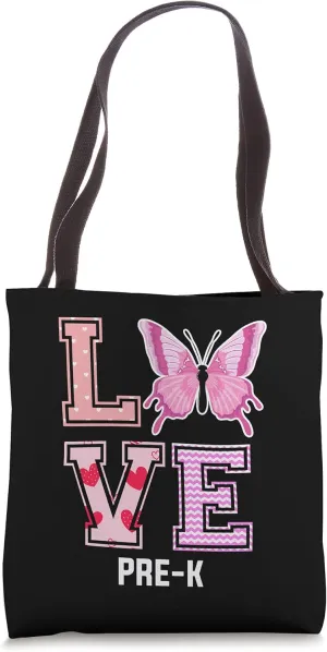 Love Butterfly Fly Garden Plants Gardener Nature Butterflies Tote Bag