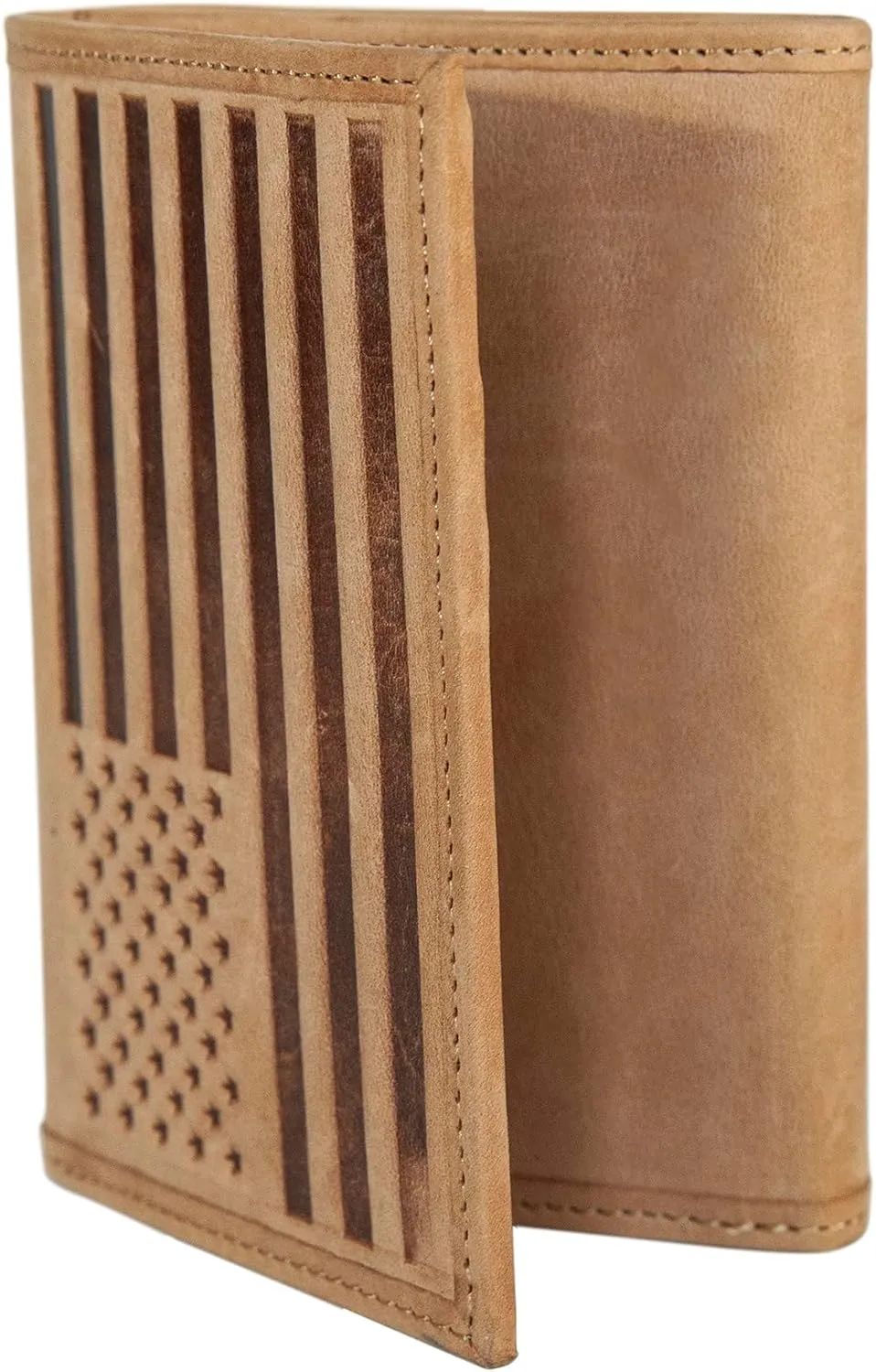 Lucky Brand Men's Trifold Wallet | Id Window | Card Slots | Leather | Organization | Durable | Stylish