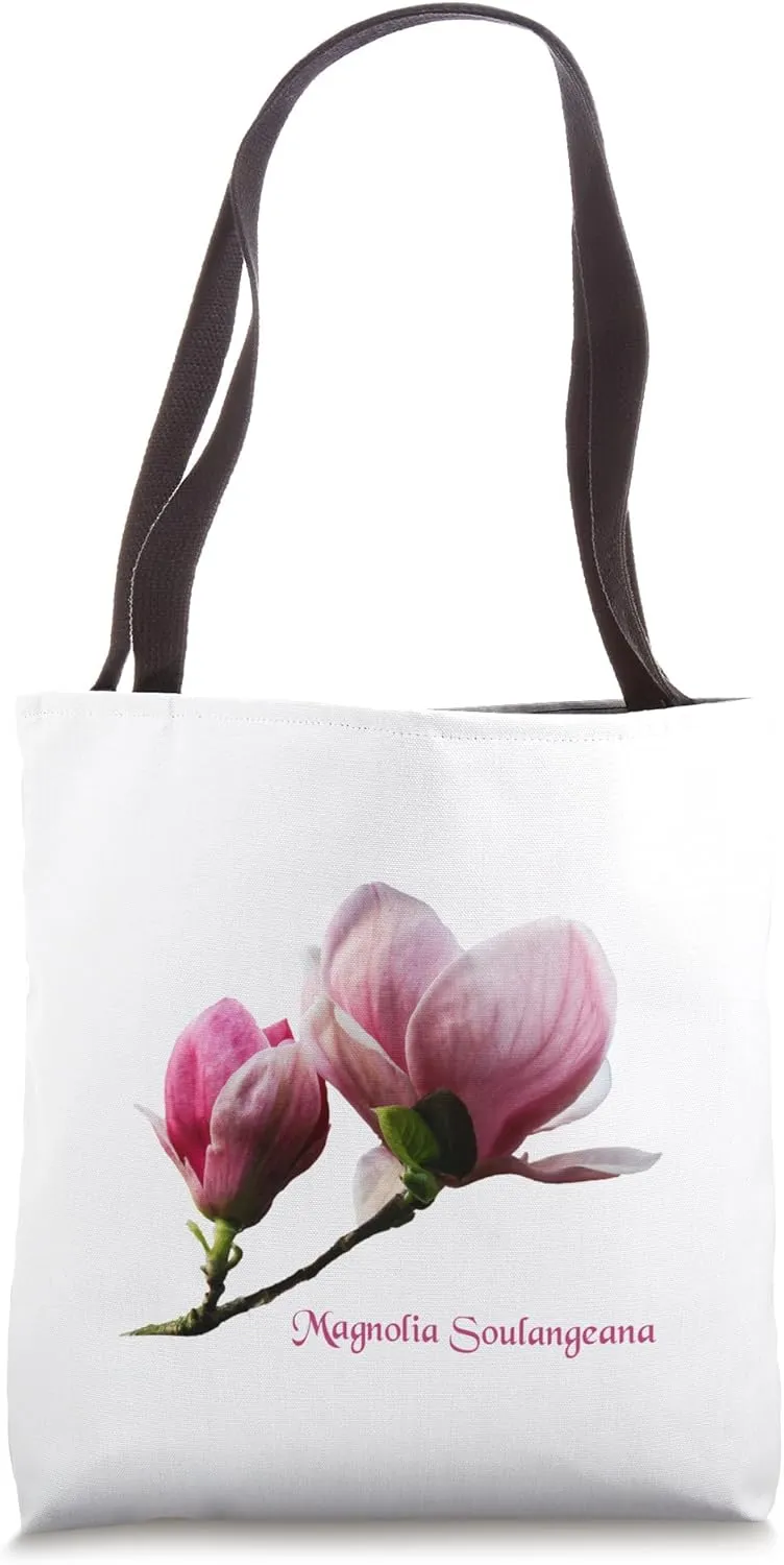 Magnolia Soulangeana Flower Saucer Magnolia Flower Tote Bag