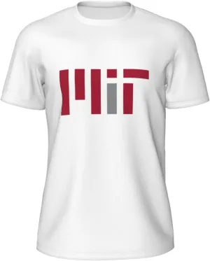 Massachusetts Institute of Technology Men's Lightweight Breathable Mesh Short Sleeve T-Shirt
