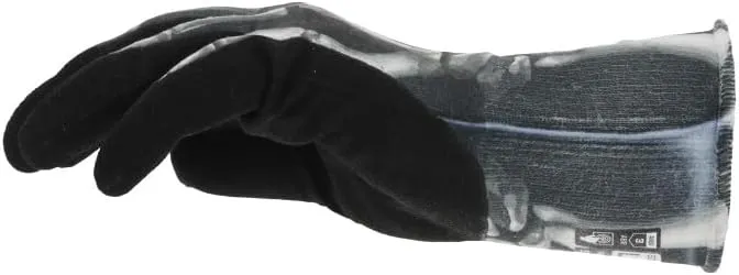 Mechanix Wear SpeedKnit Graphx Work Gloves, 12 Pack - Skeleton Bones Design, Touch Capable Gloves, Strong Grip in Dry, Wet and Oily Conditions (Small/Medium, Black/White)