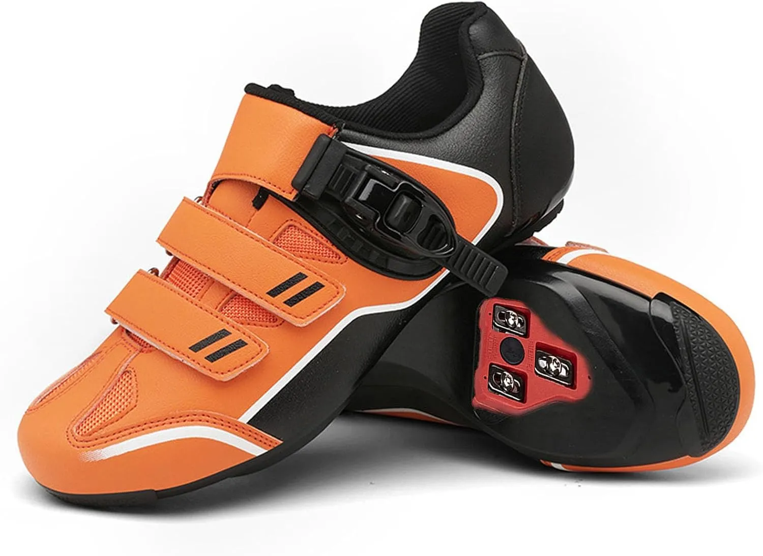 Men Women Cycling Shoes Bike Shoes with Locking Plates for Indoor Outdoor Road Riding Biking