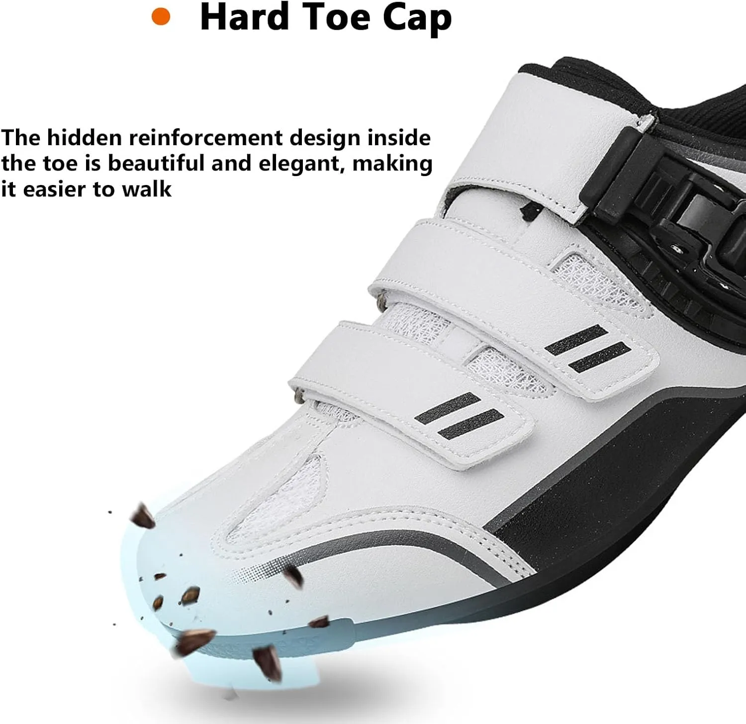 Men Women Cycling Shoes Bike Shoes with Locking Plates for Indoor Outdoor Road Riding Biking
