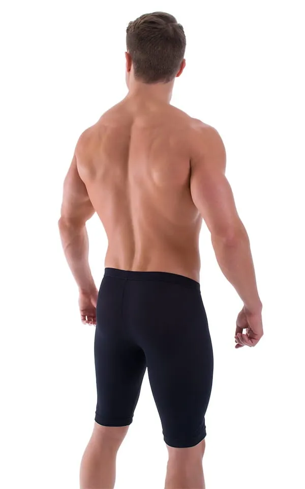 Mens Bike Length Shorts - Mesh