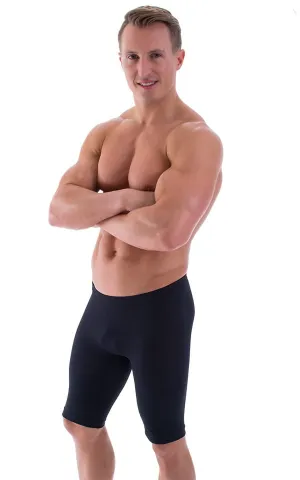Mens Bike Length Shorts - Mesh