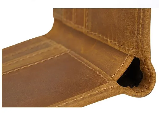 Mens Slimline Genuine Leather Wallet
