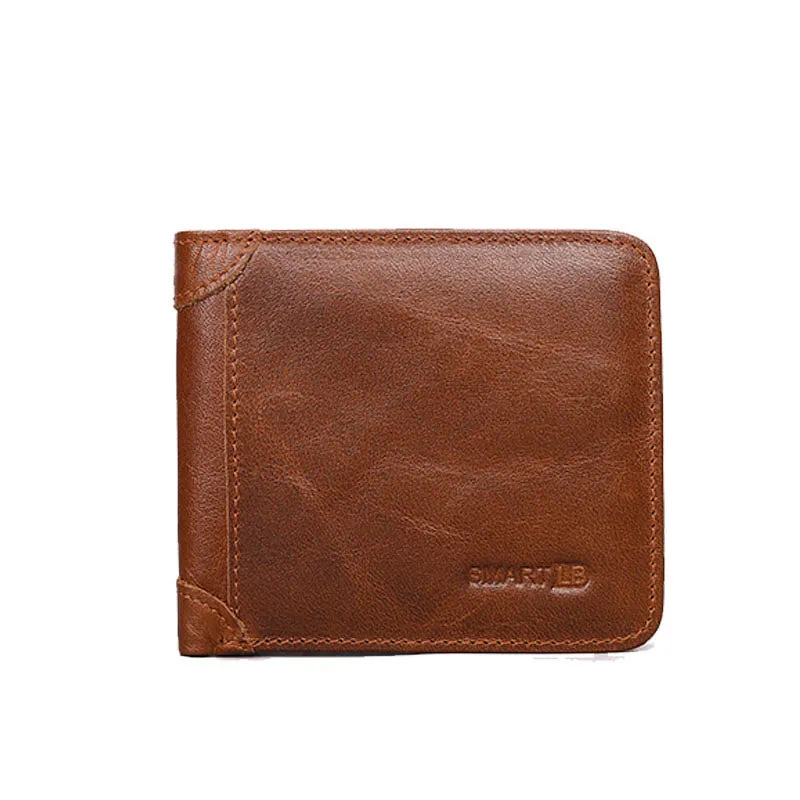 Men's wallet genuine leather