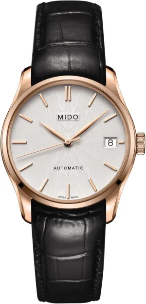 Mido Belluna Lady - Swiss Automatic Watch for Women - Silver Dial - Case 32mm - M0242073603100
