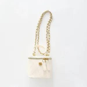 Mini Gold Flower, Girls Shoulder Bag