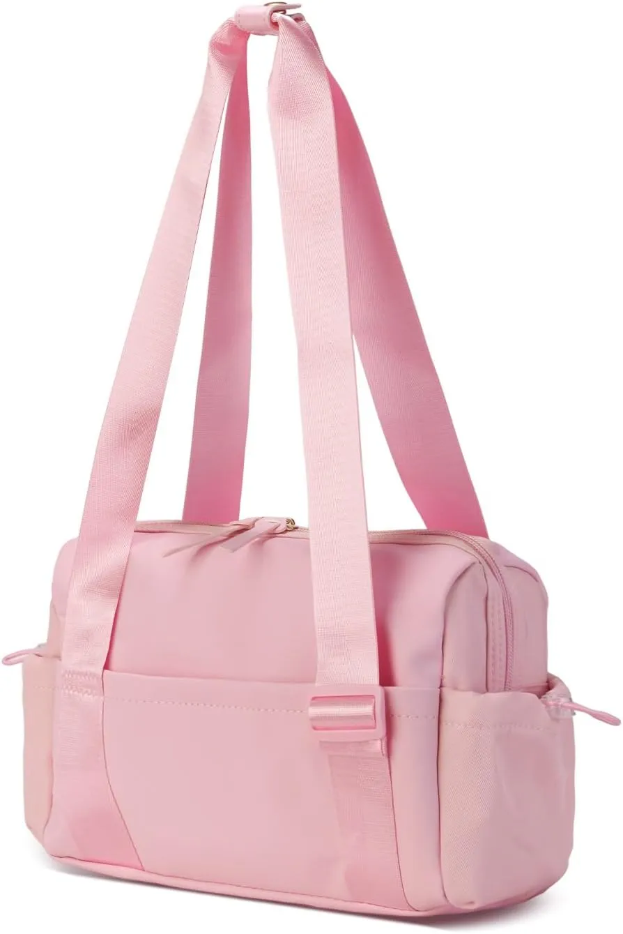 Mini Gym Bag for Women Small Gym Tote Bag Waterproof Sports Duffel Bags Travel Yoga Workout Bag with Wet Compartment