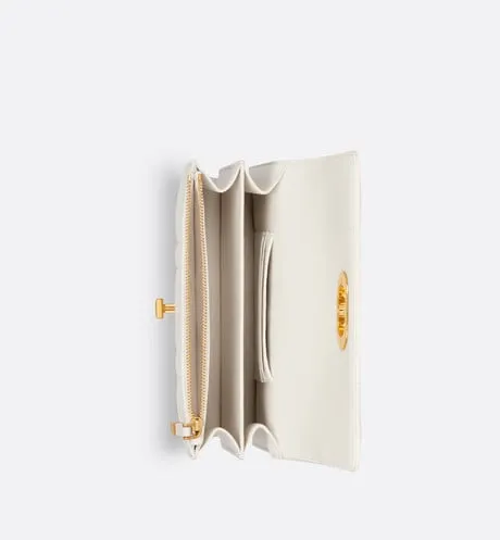 Mini Miss Caro Bag • Latte Macrocannage Lambskin