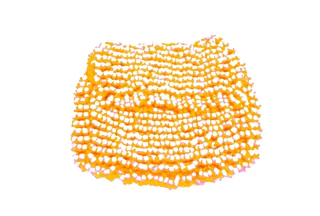 Miniature Beaded Bag Collection Handmade 'Blue Skies' Bag in a variety of colours Blue, Gold, Orange, Red, Yellow, Brown, Black, Green, Pink, Purple,