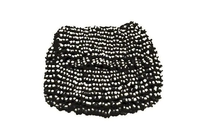 Miniature Beaded Bag Collection Handmade 'Blue Skies' Bag in a variety of colours Blue, Gold, Orange, Red, Yellow, Brown, Black, Green, Pink, Purple,
