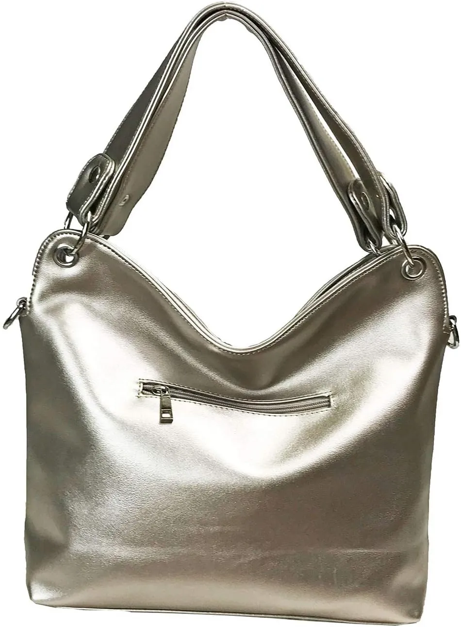 Mirror Rhinestone Bling Purse