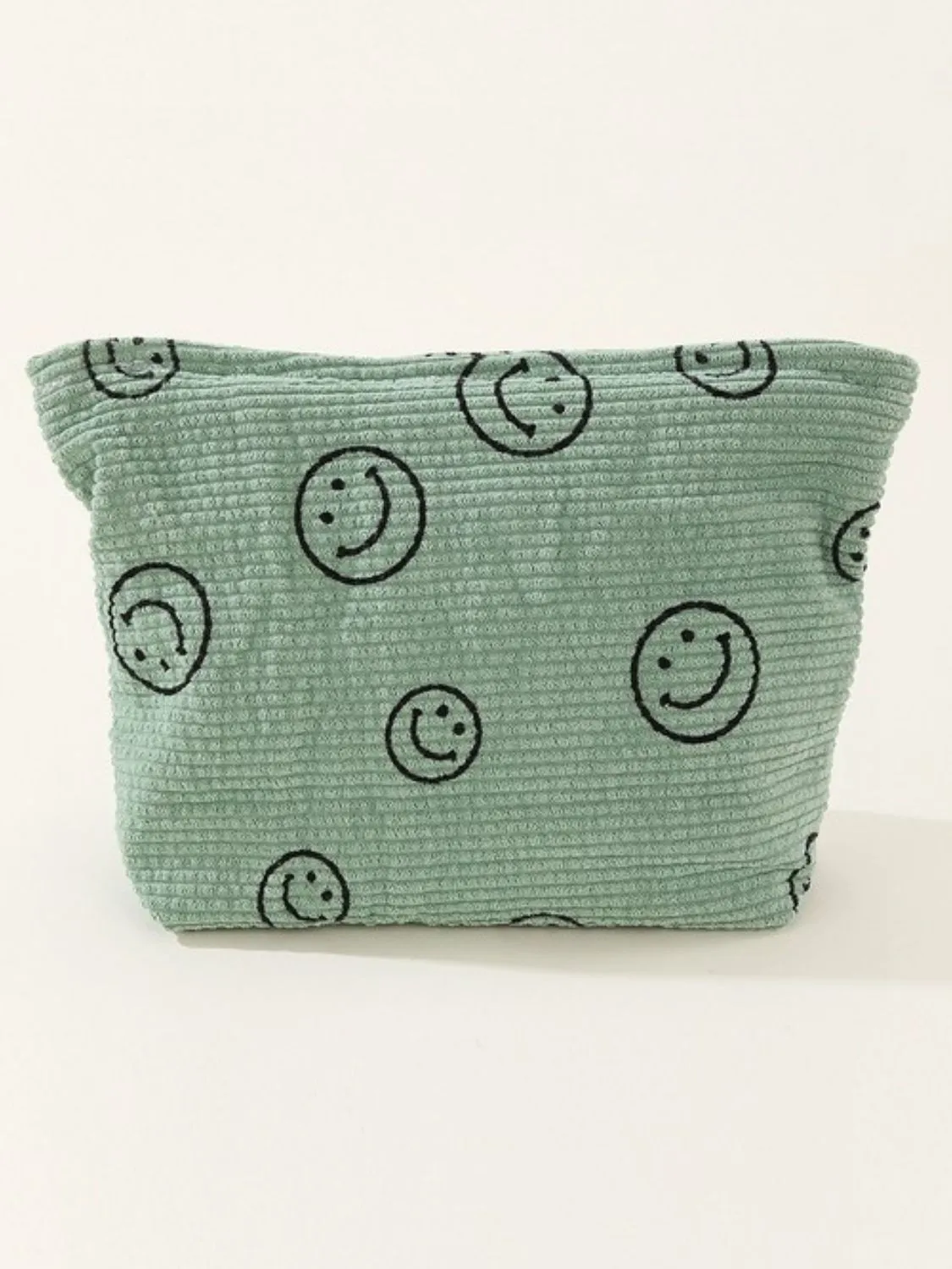 Modern Zenana Corduroy Smile Clutch Bag
