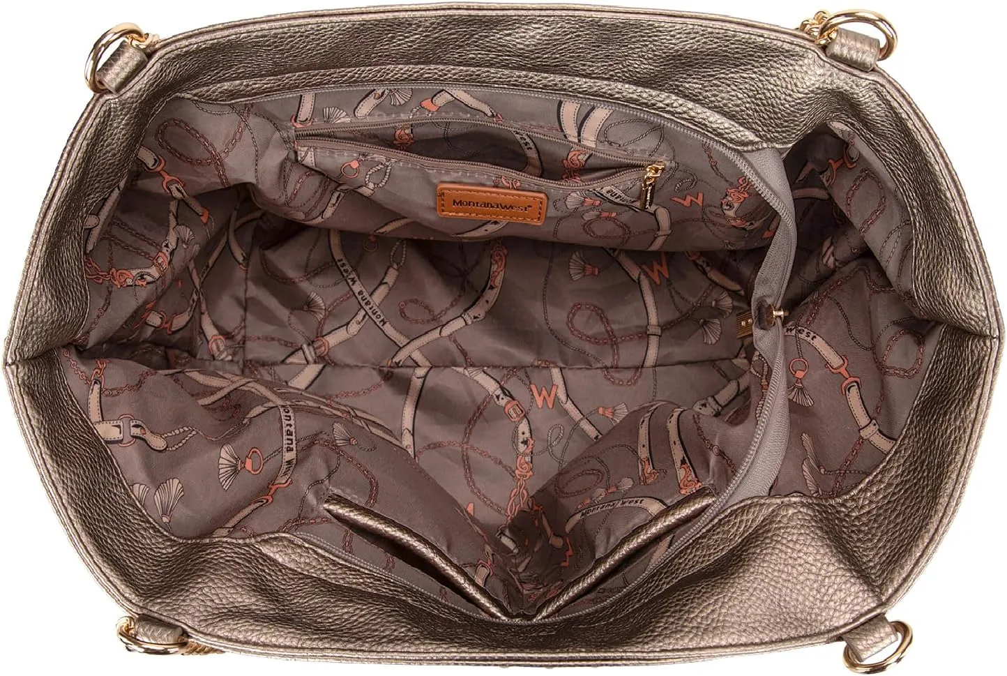 Montana West Large Tote Bag for Women Oversized Shoulder Purses with Chain Handbags