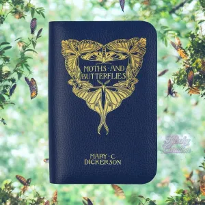 Moths and Butterflies Book Wallet