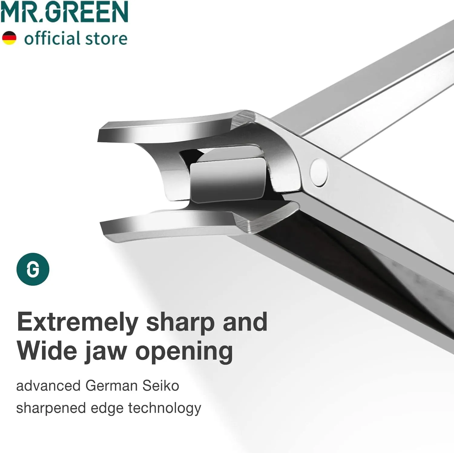 MR.GREEN Collapsible Nail Clippers Small and Thin Portable Travel Nail Scissors Cutter Stainless Steel Manicure Tools with Nail Files (Blue Leather Case  Iron Box)