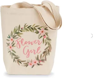Mud Pie Flower Girl Tote Bag