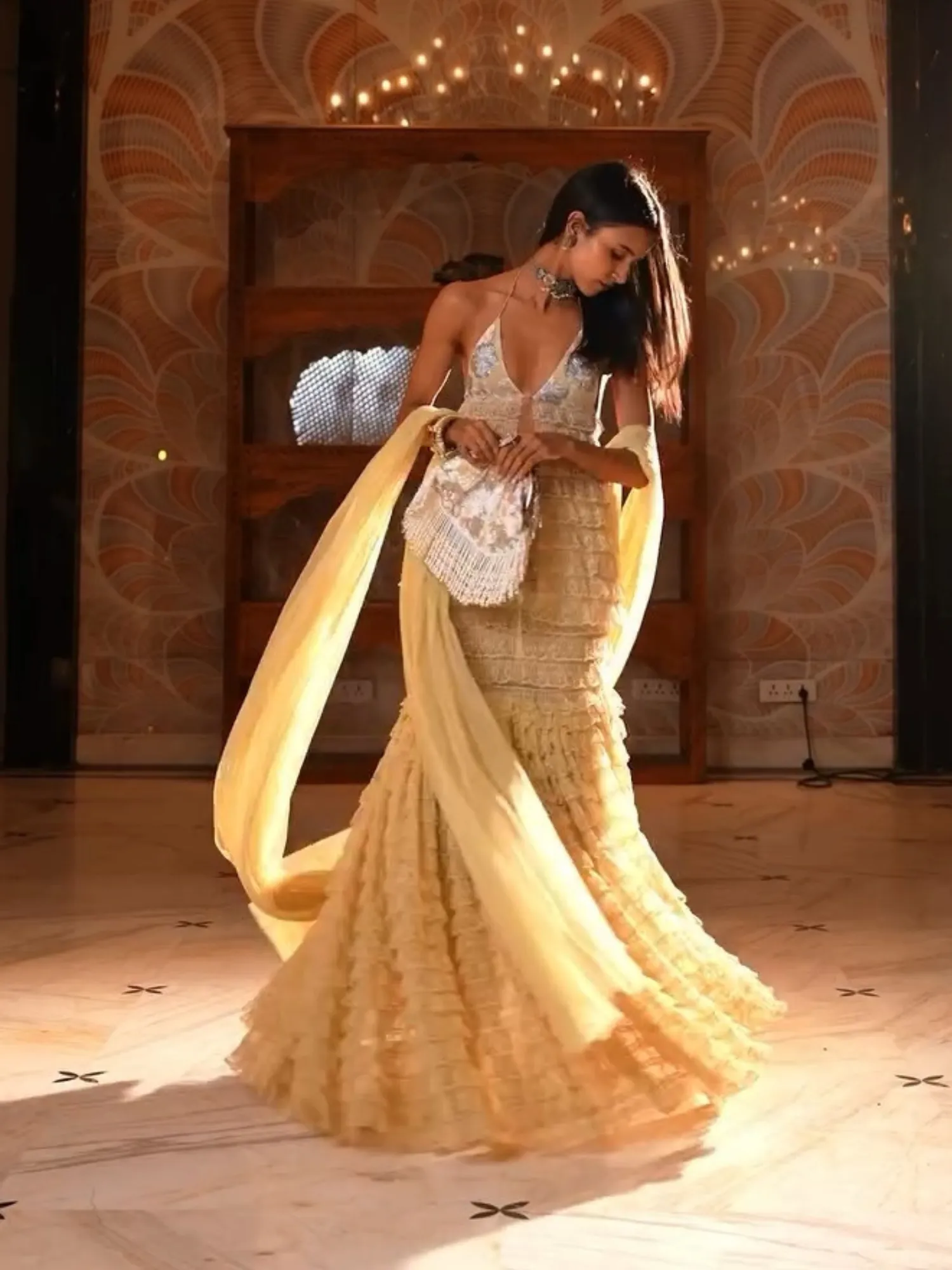 Nancy Tyagi Belle Fluer Handembroidered Batua