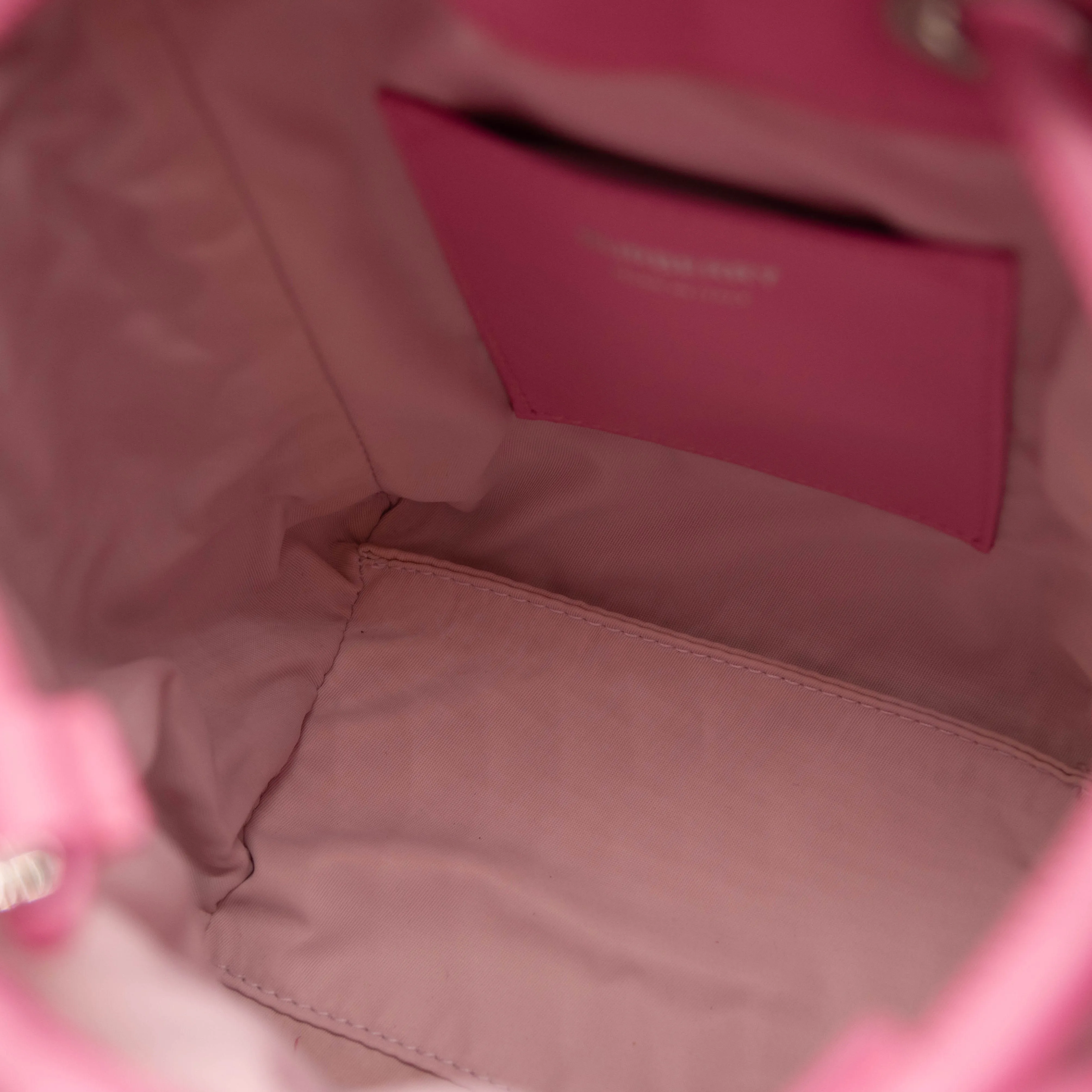 NEW Burberry Mini Lola Quilted Leather Backpack Pink TB