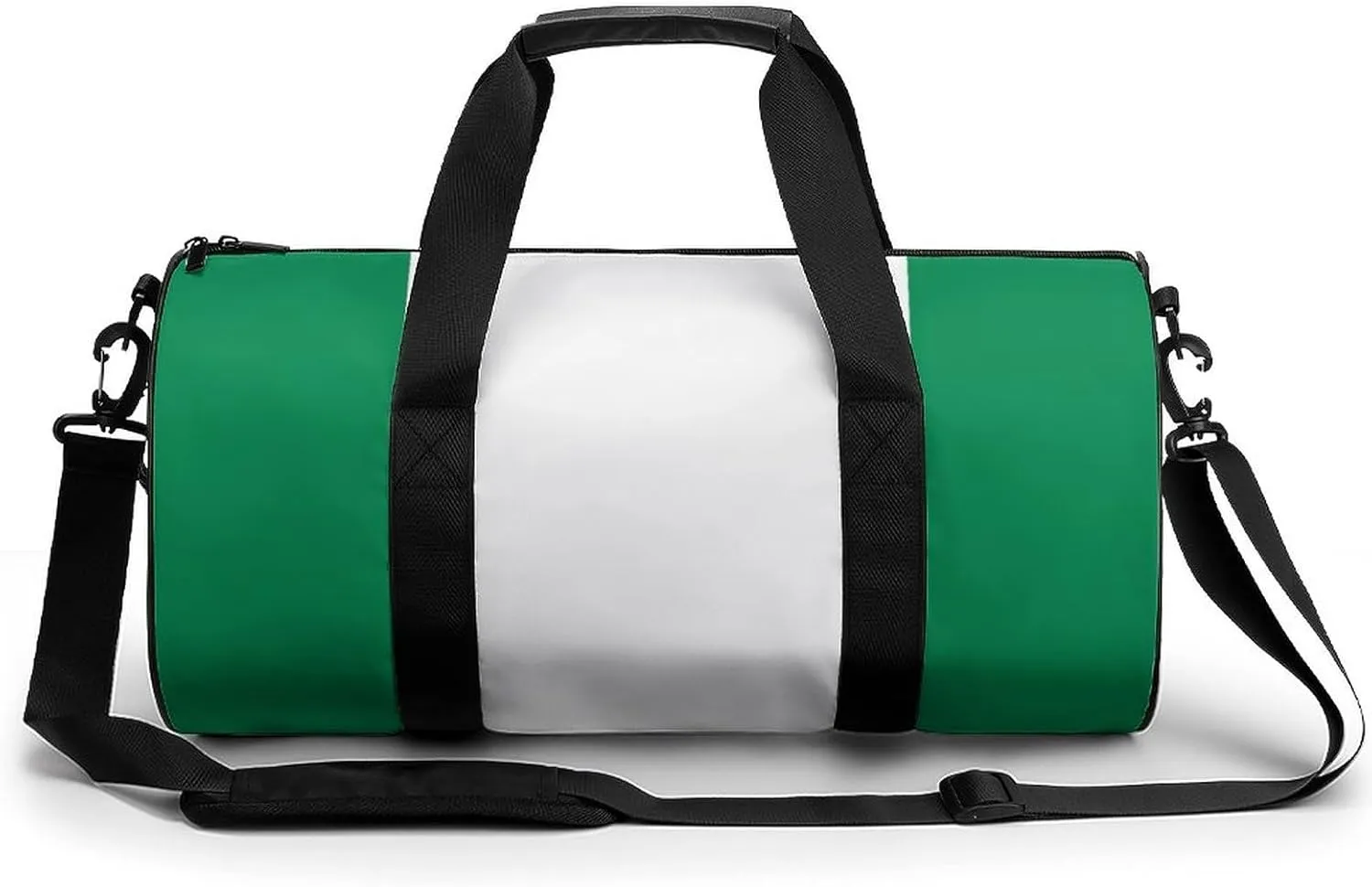 Nigeria Flag Sports Duffel Bag for Women Men with Wet Pocket Gym Bag