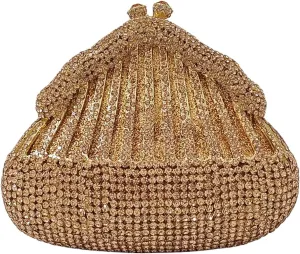 Novelty Crystal Clutch Coin Wallet Women Rhinestone Purse Sparkling Evening Bags for Wedding Party Prom Handbag