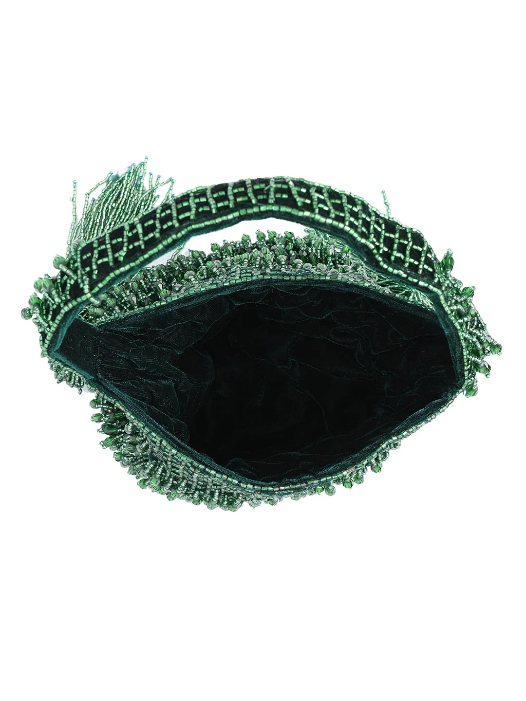 NR By Nidhi Rathi Embellished Potli Clutch